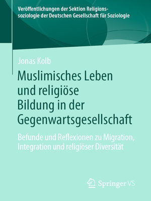 cover image of Muslimisches Leben und religiöse Bildung in der Gegenwartsgesellschaft